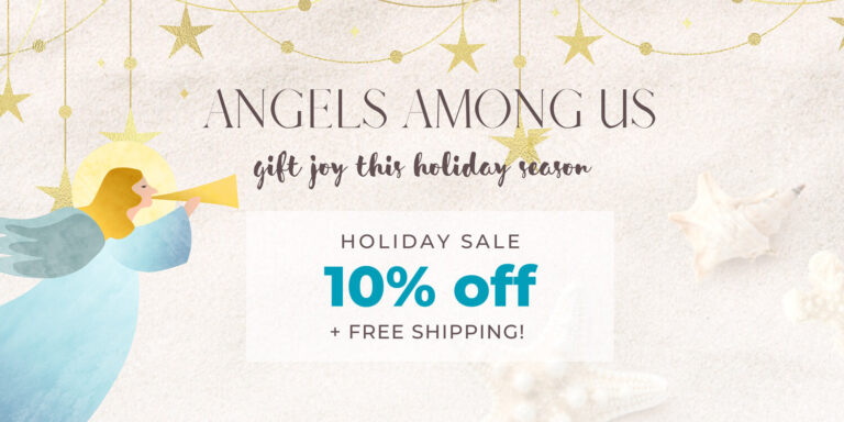 Holiday sale graphic 10% off and free shipping