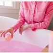 Drop a bath bomb