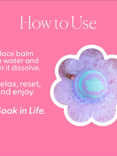how to use therapy bath balm