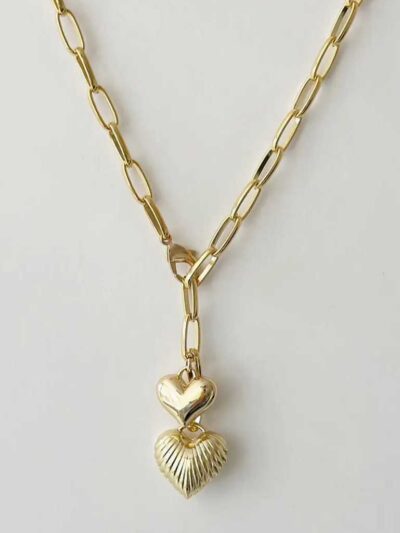 Sara - The Hearts of Gold Necklace