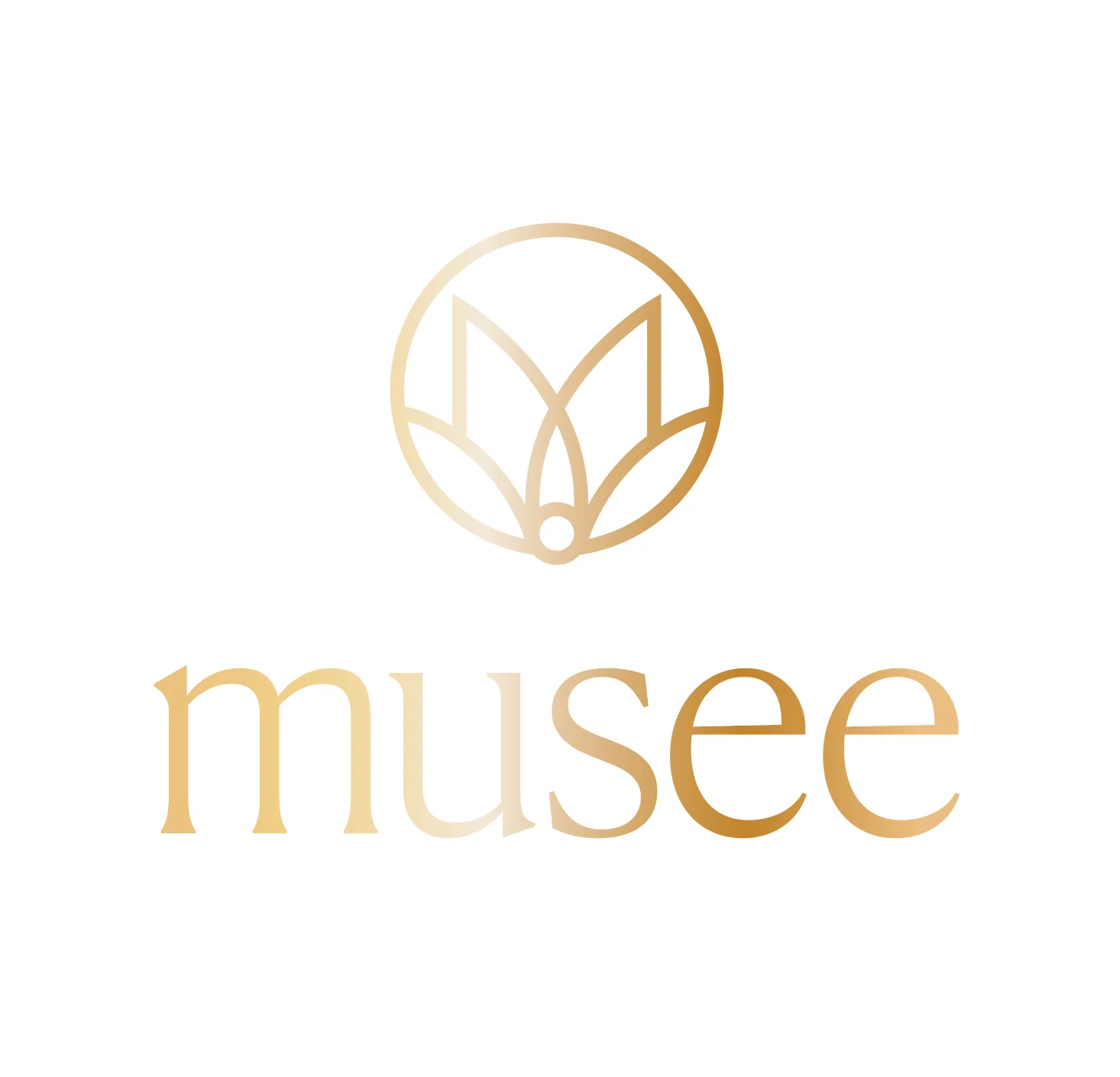 Musee logo gold