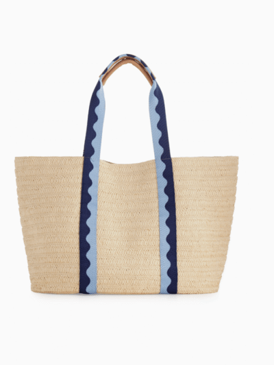 3 Palm Beach Duo Tote Blue/Light Blue