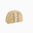 Palm Beach Duo Pouch Tan/White