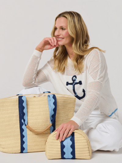 Palm Beach Duo Tote + Pouch Set